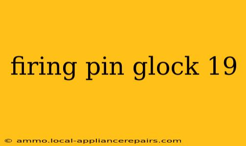 firing pin glock 19