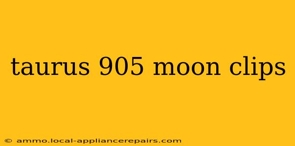 taurus 905 moon clips